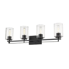 Load image into Gallery viewer, Orella 4-Light Sconce - Matte Black

