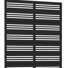 Load image into Gallery viewer, Six Panel Screen Room Divider (720227) - Black

