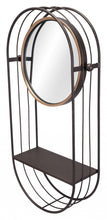 Load image into Gallery viewer, Industrial Mirror Shelf - Gray
