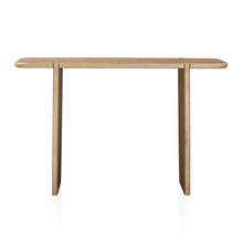 Load image into Gallery viewer, 52" Solid Wood Solid Console Table - Brown
