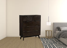 Load image into Gallery viewer, Five Drawer Dresser - Dark
