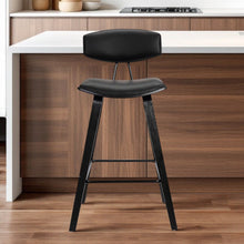 Load image into Gallery viewer, 29" Iron Low Back Bar Height Bar Chair - Black
