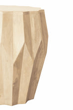 Load image into Gallery viewer, 23" Solid Wood Round End Table - Beige
