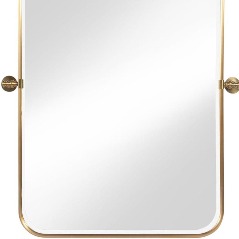36'' Framed Bathroom Vanity Mirror - Gold
