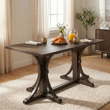 Load image into Gallery viewer, Dining Table With Trestle Base
