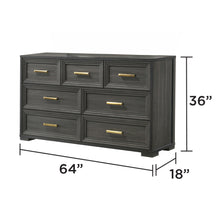 Load image into Gallery viewer, Colorado - Dresser (Mirror Not Included) - Charcoal

