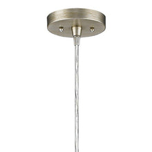 Load image into Gallery viewer, Metal Hanging Light With Dome Shade - Silver
