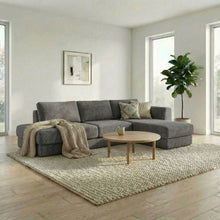 Load image into Gallery viewer, L-Shaped Modular Sofa With Double Layer Cushion
