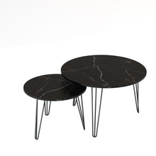 Load image into Gallery viewer, Round Nesting Coffee Table For Living Room (Set of 2)
