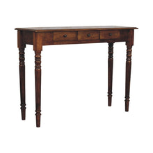 Load image into Gallery viewer, Turned Legs Drawer Console Table

