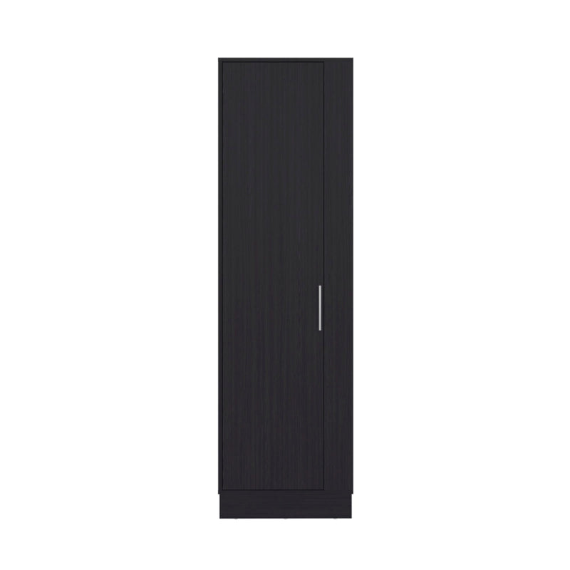21" Wood Accent Chest - Black
