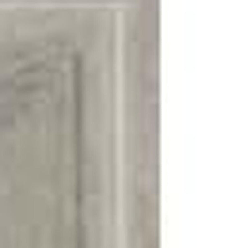 41" Solid Wood Framed Accent Mirror - Silver