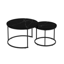 Load image into Gallery viewer, Round Nesting Coffee Table (Set of 2)
