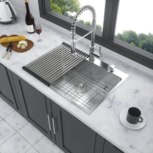 Load image into Gallery viewer, Drop In Kitchen Sink, 16 Gauge Stainless Steel, Single Bowl, Topmount Basin
