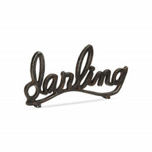 Load image into Gallery viewer, Hand Painted Darling Tabletop Sculpture - Black
