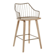 Load image into Gallery viewer, Winston - Farmhouse Counter Stool
