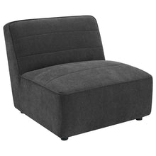 Load image into Gallery viewer, Ortega - Upholstered Armless Chair - Charcoal
