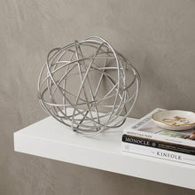 Load image into Gallery viewer, Large Wire Sphere - Silver
