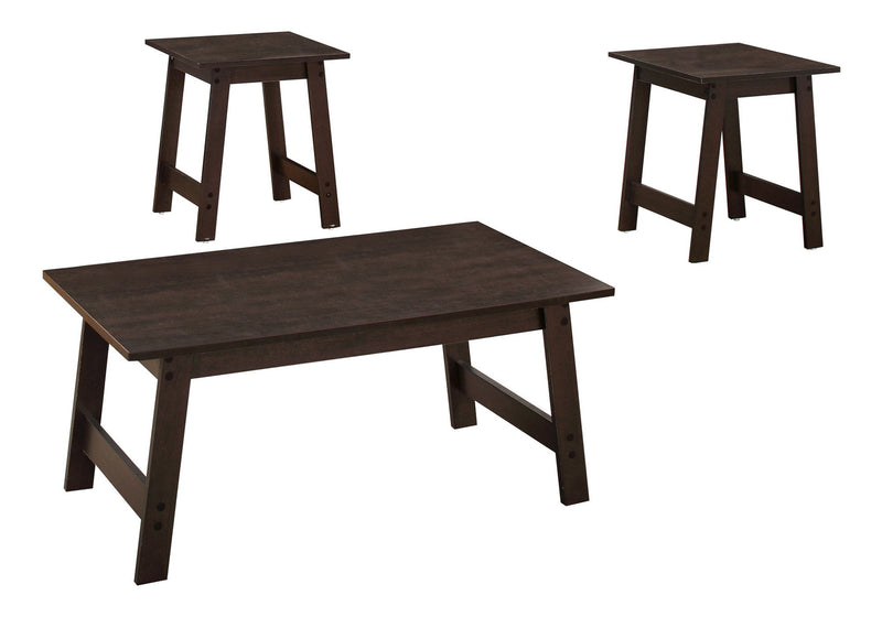 Coffee Table (Set of 3) - Espresso