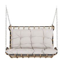 Load image into Gallery viewer, Arruda - Outdoor Wicker Porch Swing With Cushions
