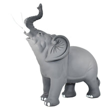 Load image into Gallery viewer, Elephant Tabletop Sculpture - Stone / White
