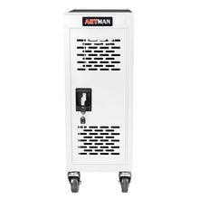 Load image into Gallery viewer, 16 Bay Mobile School Charging Cart Station For book, Tablet And Laptop Computer With Power Strip Included
