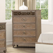 Load image into Gallery viewer, 1 Piece Chest, Back Dovetail Drawers, Bedroom Furniture - Oak / Rustic

