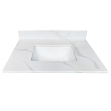 Load image into Gallery viewer, Bathroom Vanity Top With Undermount Single Bowl Sink
