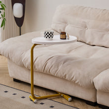 Load image into Gallery viewer, C-Shaped Side Table, Small Sofa Table For Cough, Bedroom
