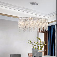 Load image into Gallery viewer, Chandelier Metal Ceiling Light - Silver

