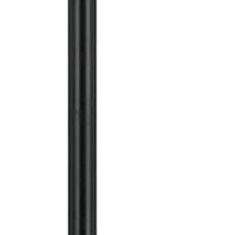 Traditional Shaped Floor Lamp With Tan Square Shade - Bronze