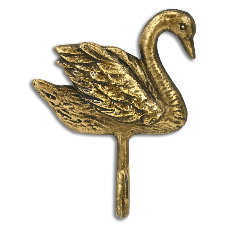 Frame Material Bird Wall Hook Wall Hooks - Gold