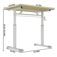 Load image into Gallery viewer, Adjustable Home Office Desk
