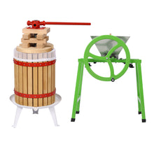 Load image into Gallery viewer, Manual Juice Maker Fruit Wine Press And Crusher With Filter Bag For Apple, Grape, And Berries - Green
