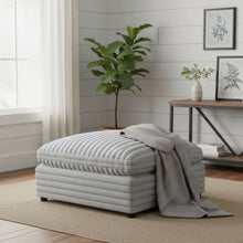 Load image into Gallery viewer, Jenny - Square Ottoman - Gray
