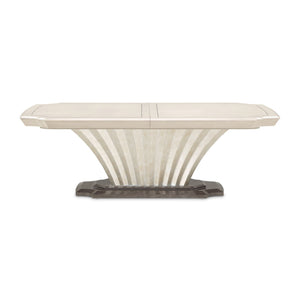 Fantosini - Pedestal Dining Table - Silver Mist