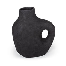 Load image into Gallery viewer, Modern Abstract Table Vase - Black
