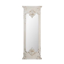 Load image into Gallery viewer, Full Length Mirror With Solid Wood Frame, Floor Mirror For Living Room Bedroom Entryway - White
