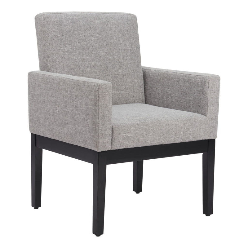 Fabric Dining Arm Chair - Gray