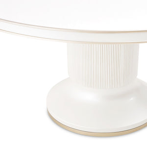 La Marisia - Round Dining Table - Creamy Pearl
