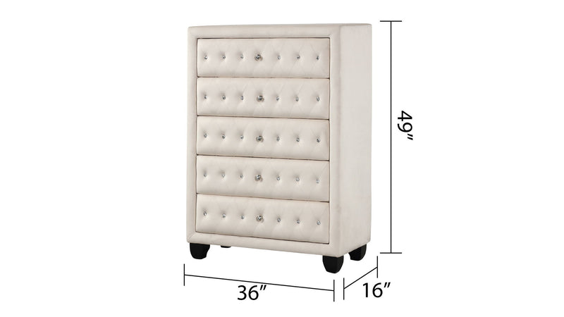 Sophia - Upholstered Bedroom Set