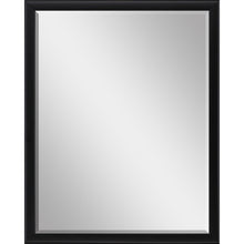 Load image into Gallery viewer, 50" Solid Wood Framed Accent Mirror - Black
