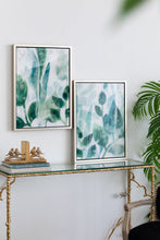 Load image into Gallery viewer, Framed Printed Acrylic Decorative Wall Art, Wall Decor For Living Room (Set of 2) - White / Green
