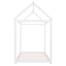 Load image into Gallery viewer, Wooden House Shaped Bed
