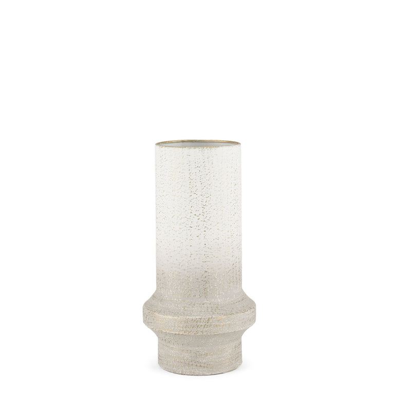 Cylinder Table Vase (608326) - Off White / Off White