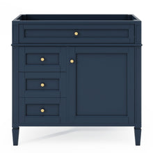 Load image into Gallery viewer, Bathroom Vanity With 2 Drawers And Tip-Out Drawer, Storage Cabinet
