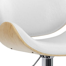Load image into Gallery viewer, Marana - Handcrafted Bentwood Adjustable Swivel Bar Stool
