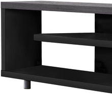 Load image into Gallery viewer, TV Stand Open Shelving - Black / Gray

