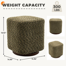 Load image into Gallery viewer, Upholstered 360° Swivel Vanity Stool
