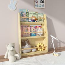 Load image into Gallery viewer, 3 Tier Book Shelf, Compact Storage For Bedrooms
